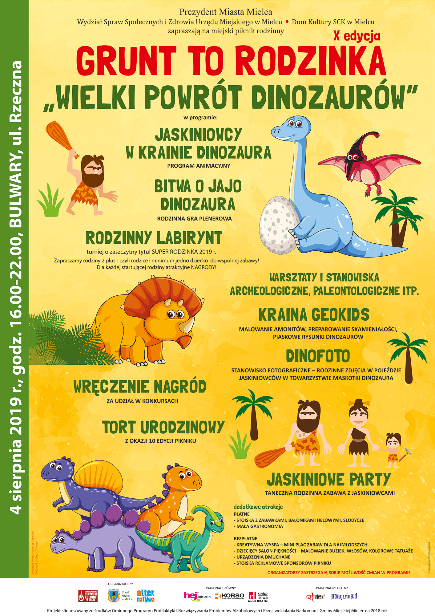 Dinozaury powracają do Mielca - Zdjęcie główne