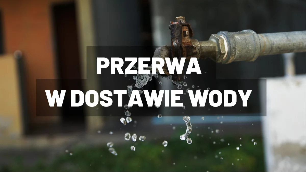 Przerwa w dostawie wody w całej gminie. Zacznie się jutro - Zdjęcie główne