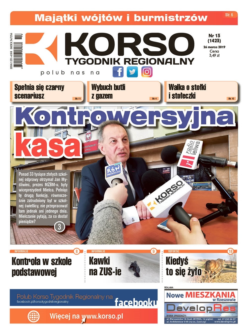 Tygodnik Regionalny Korso nr 13/2019 - Zdjęcie główne