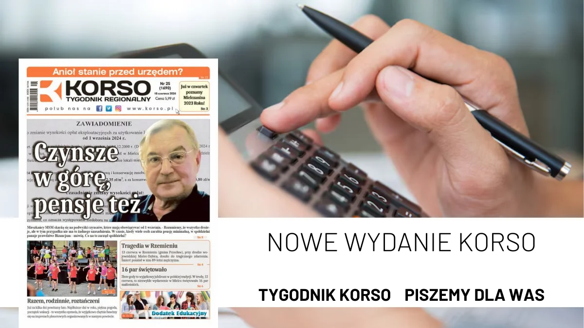 Nowy numer Tygodnika Regionalnego KORSO 25/2024. Sprawdź, o czym piszemy - Zdjęcie główne