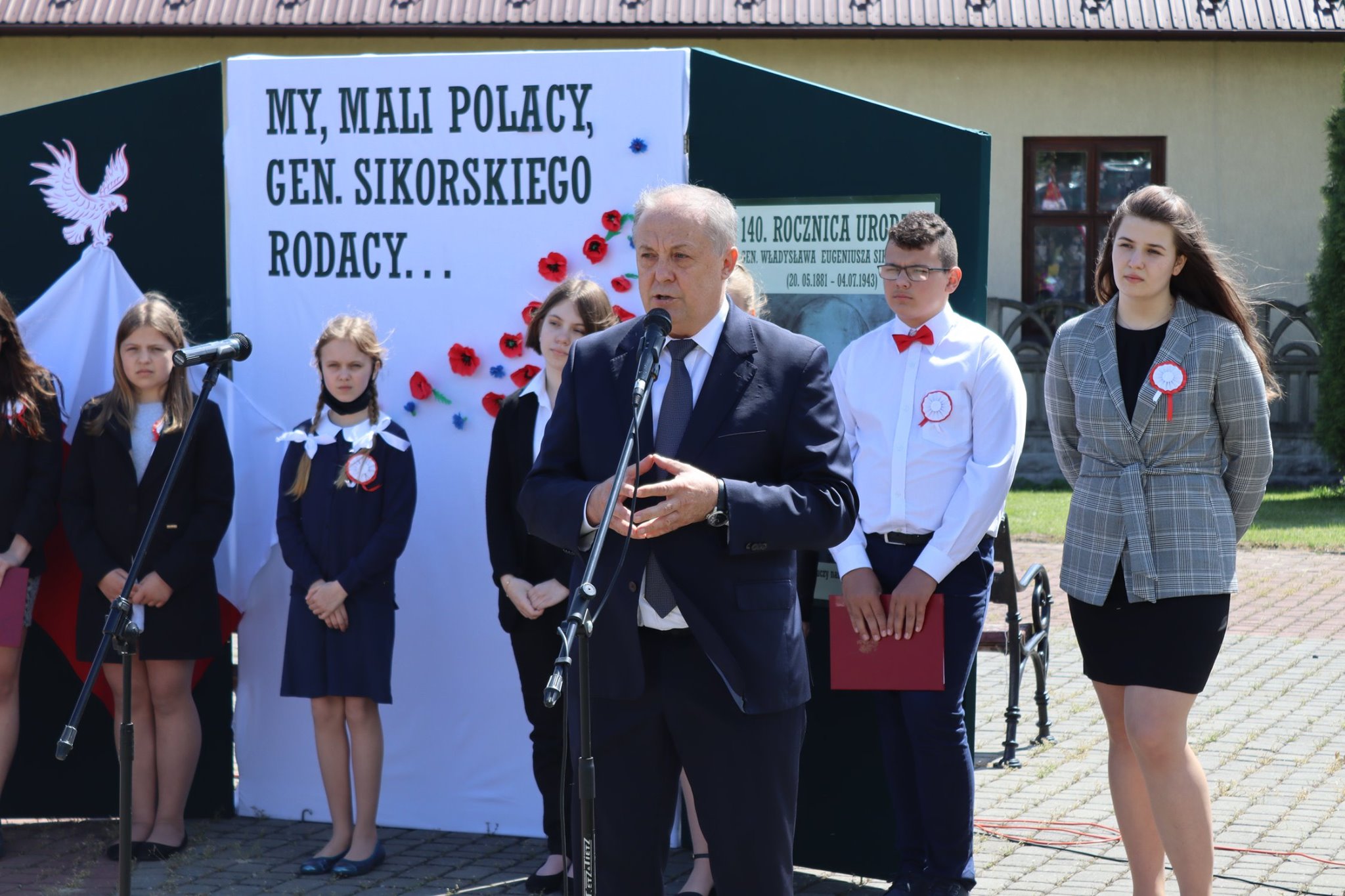 Uroczystości w Tuszowie. Mija 140. rocznica urodzin gen. Sikorskiego [ZDJĘCIA] - Zdjęcie główne