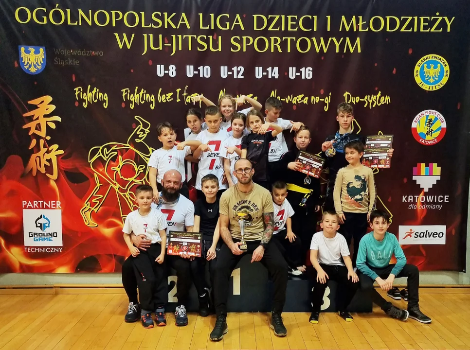 BJJ SEVEN na Ogólnopolskiej Lidze Dzieci i Młodzieży. Sprawdźcie, jak im poszło - Zdjęcie główne