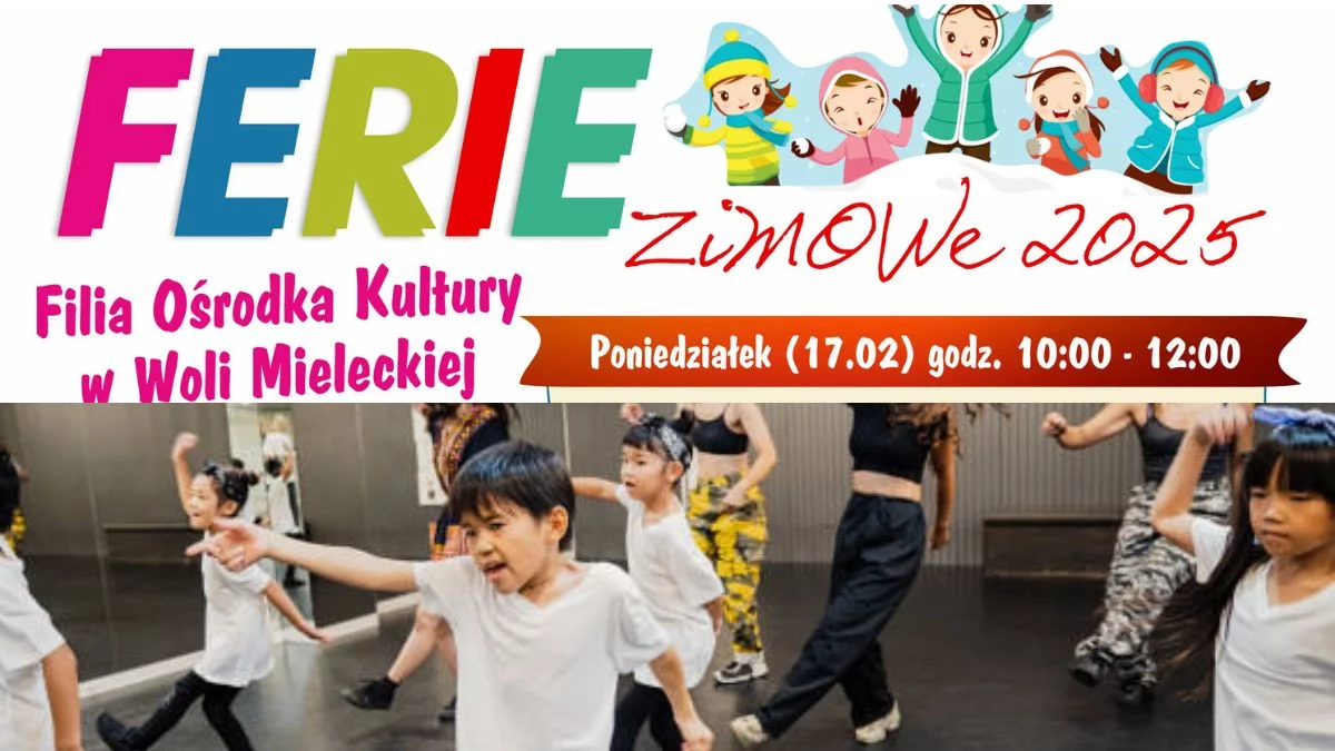 Już niedługo możesz spędzić ferie z SOKiS w Gminie Mielec [PLAKAT] - Zdjęcie główne