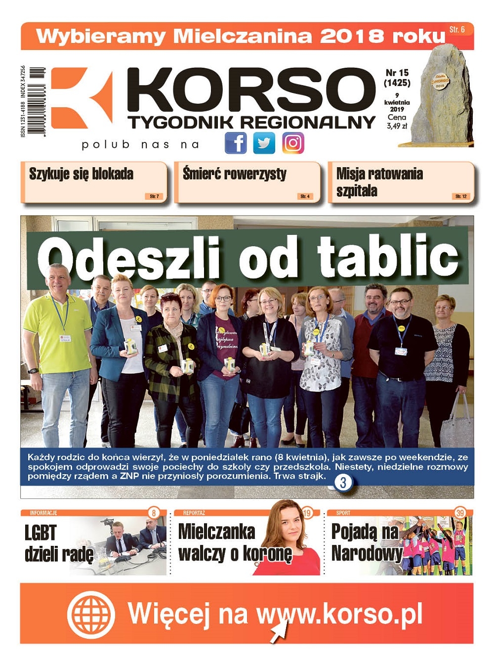 Tygodnik Regionalny Korso nr 15/2019 - Zdjęcie główne