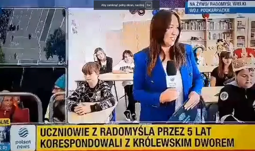 Polsat przyjechał do Radomyśla. Chodziło o pogrzeb królowej - Zdjęcie główne