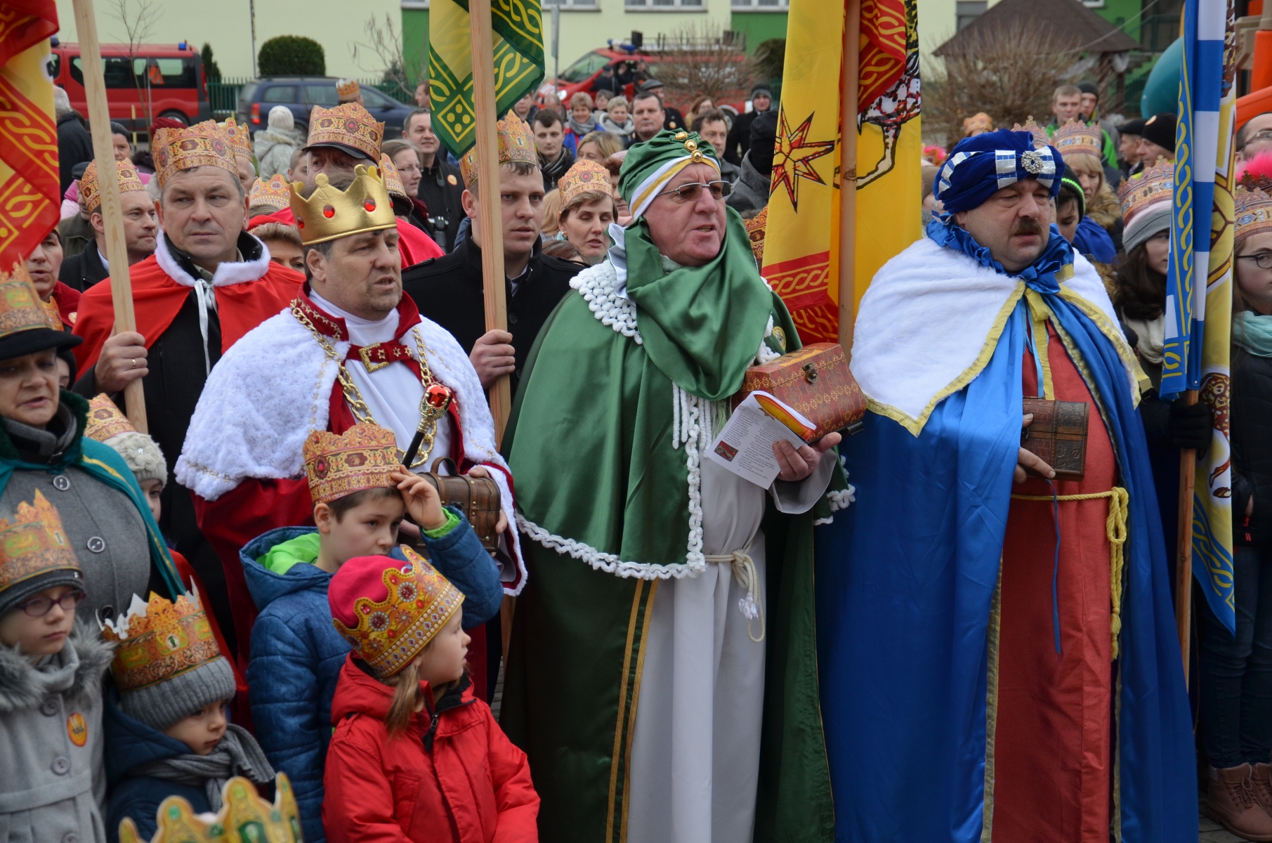 Mieszkańcy gminy Gawłuszowice wędrowali z Trzema Królami [ZDJĘCIA] - Zdjęcie główne