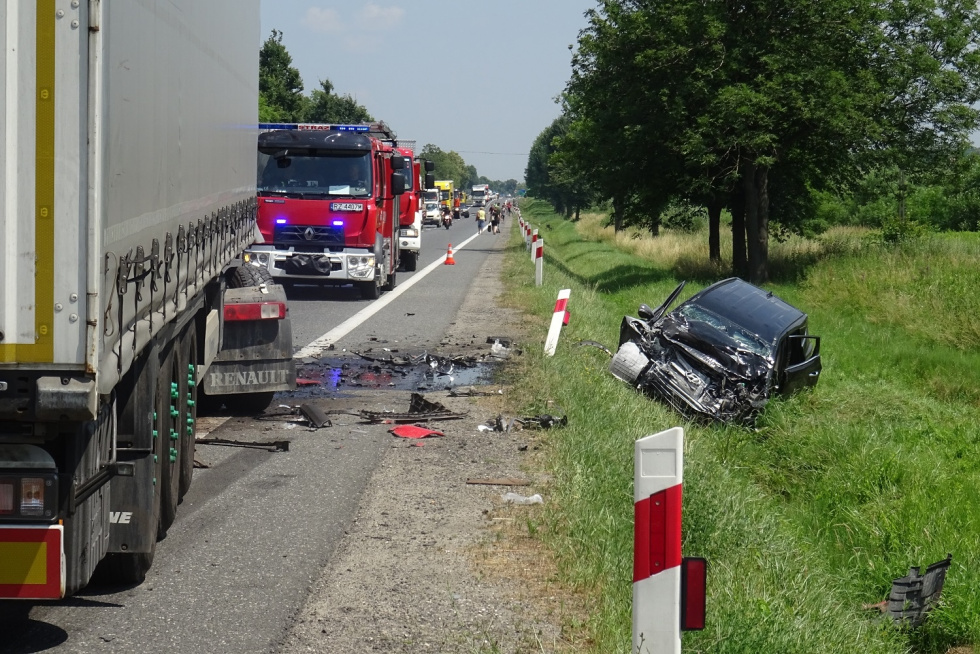 Nie żyje poszkodowany we wczorajszym wypadku - Zdjęcie główne