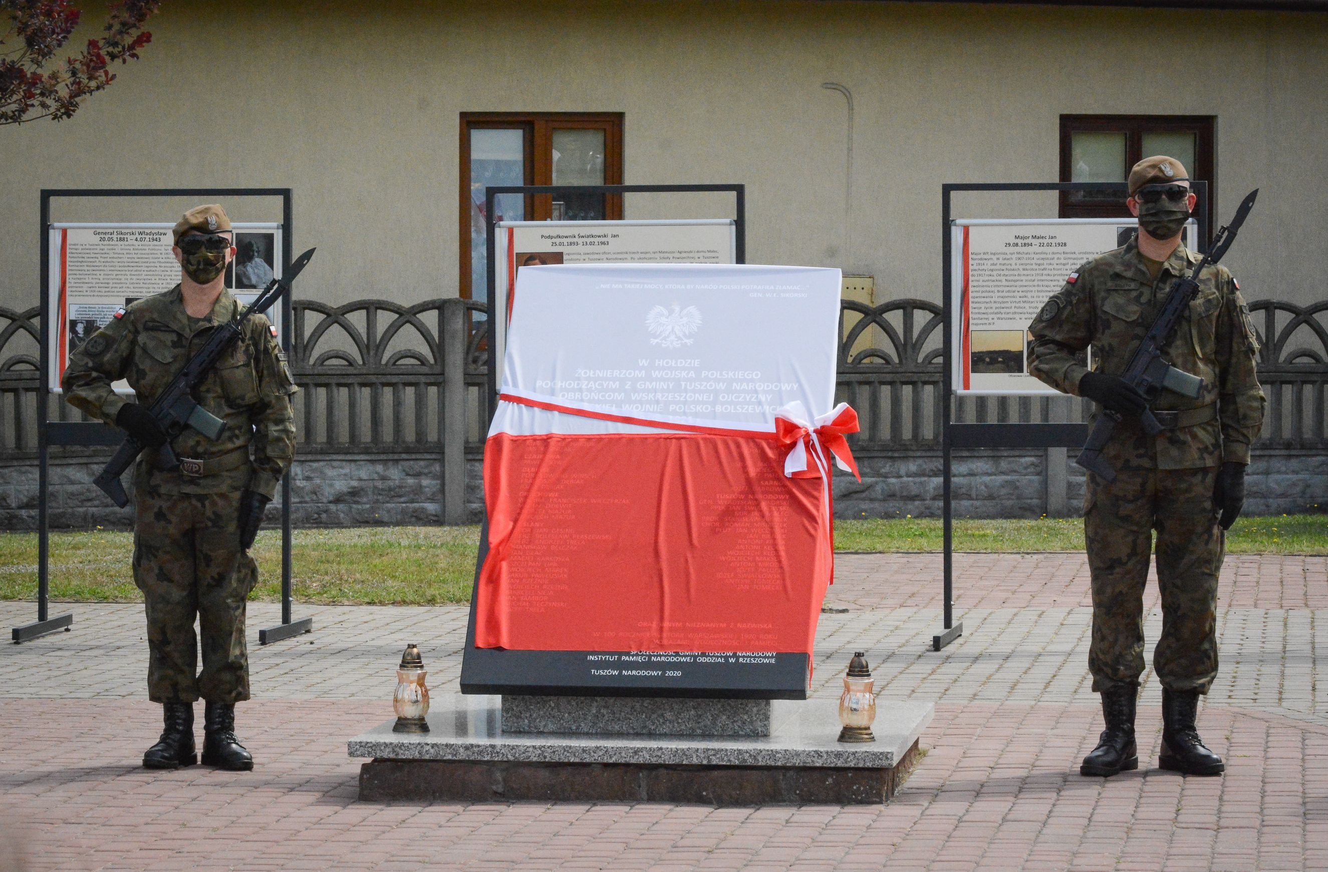 TUSZÓW NARODOWY: Obchody 100 rocznicy Bitwy Warszawskiej [FOTO, VIDEO] - Zdjęcie główne