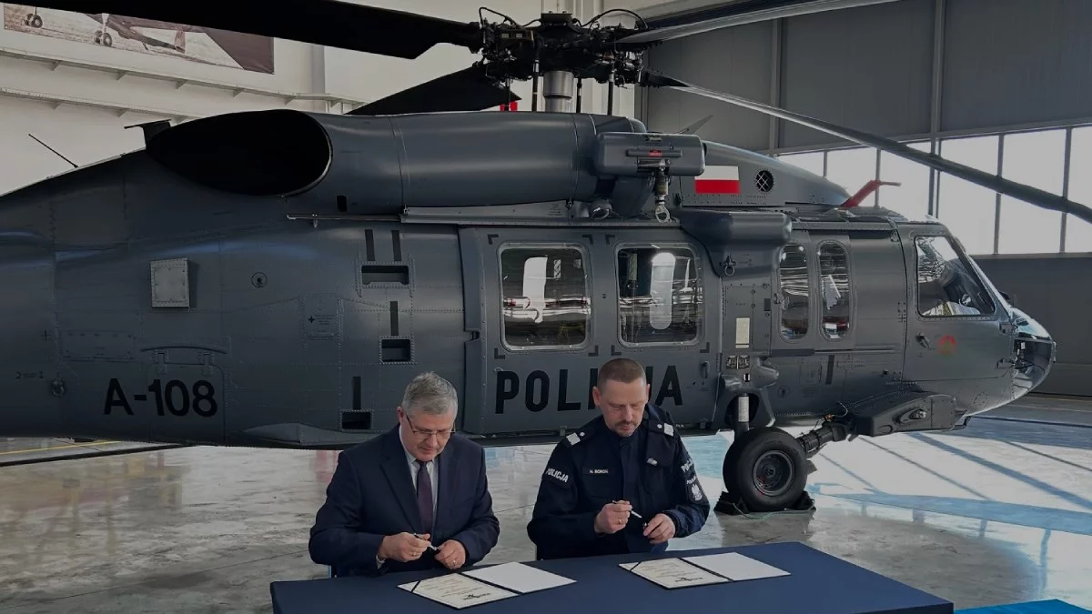 Śmigłowce S-70i Black Hawk od PZL Mielec w służbie polskiej Policji - Zdjęcie główne