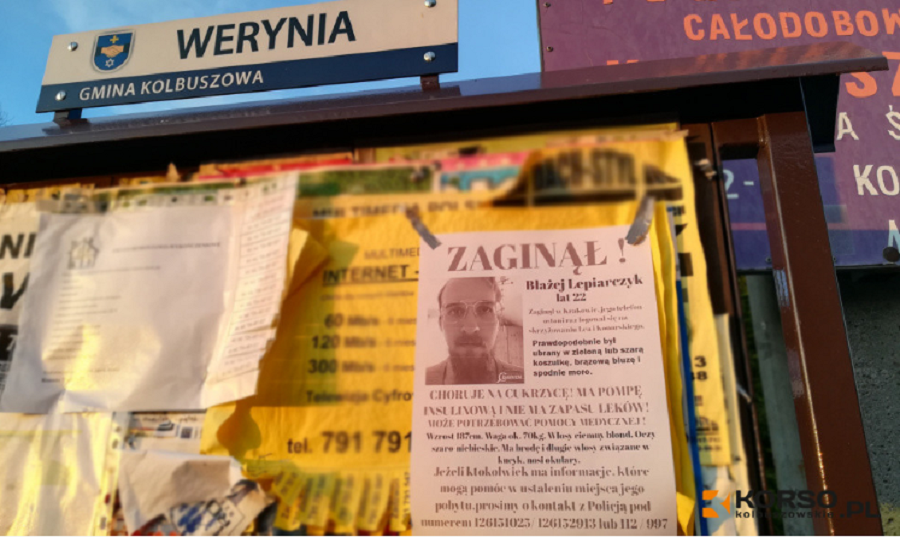 Zaginął Błażej. Szukają go również u nas - Zdjęcie główne