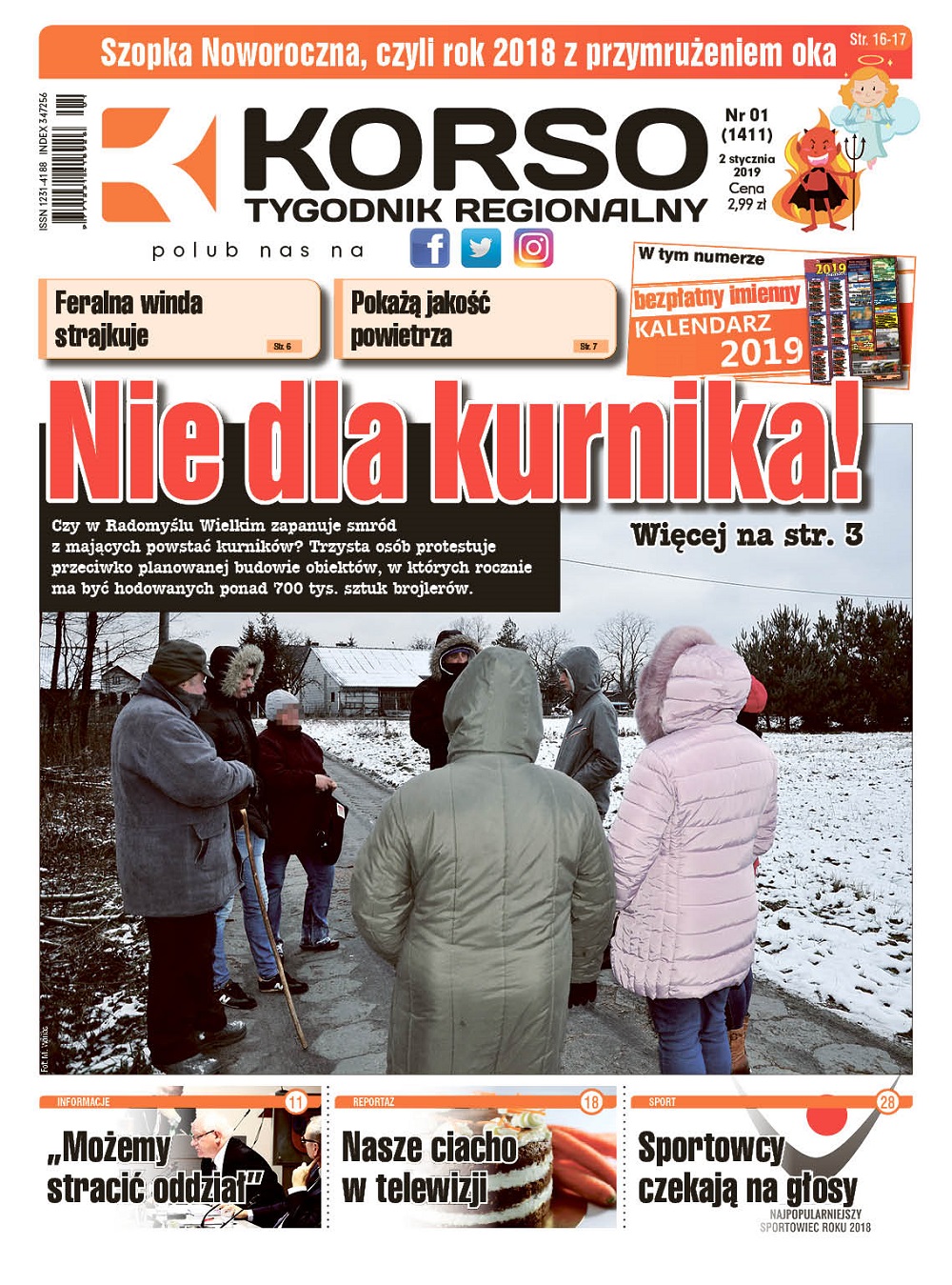 Tygodnik Regionalny Korso nr 1/2019 - Zdjęcie główne