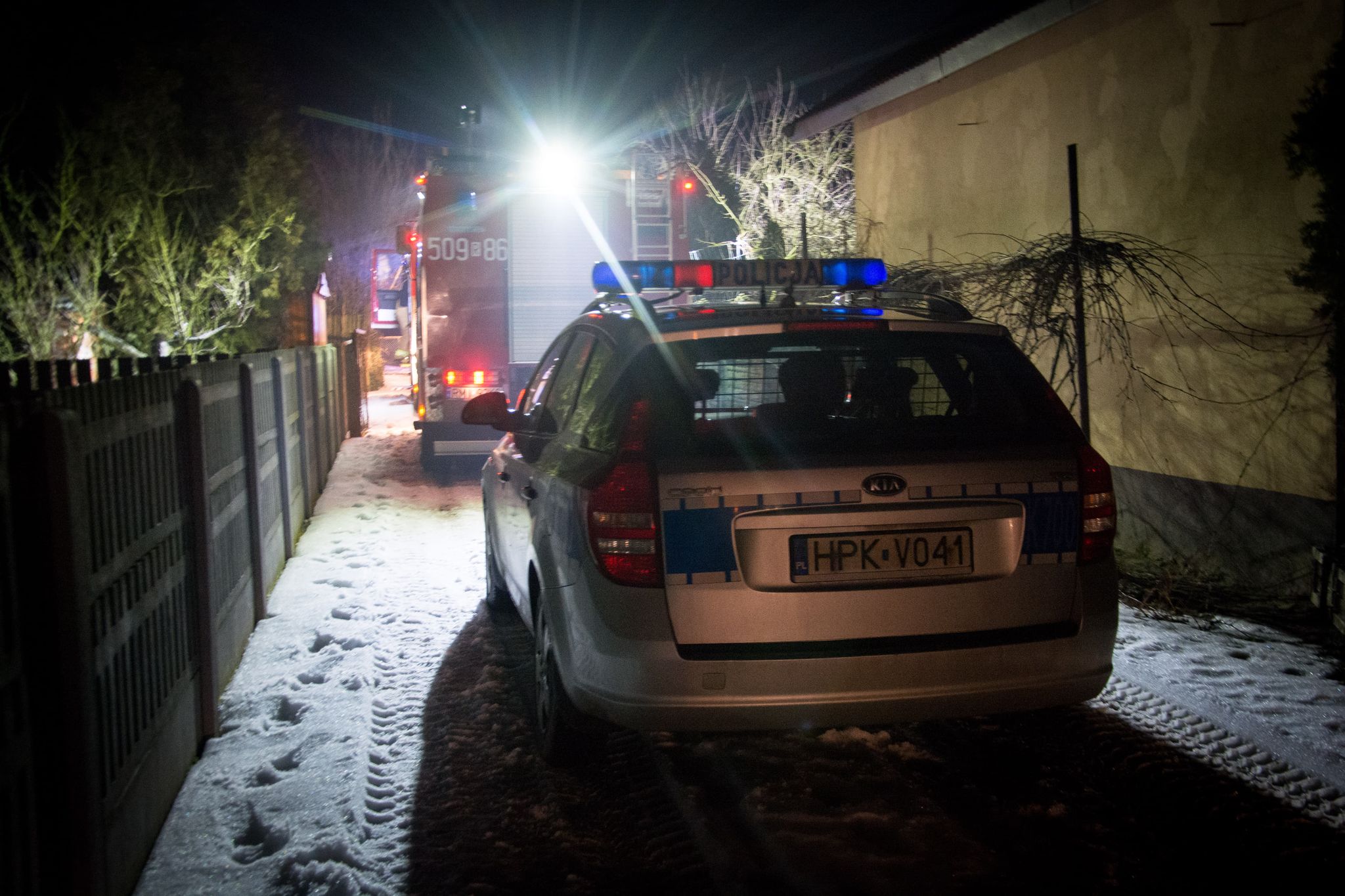 Pożar kotłowni w domu jednorodzinnym - Zdjęcie główne