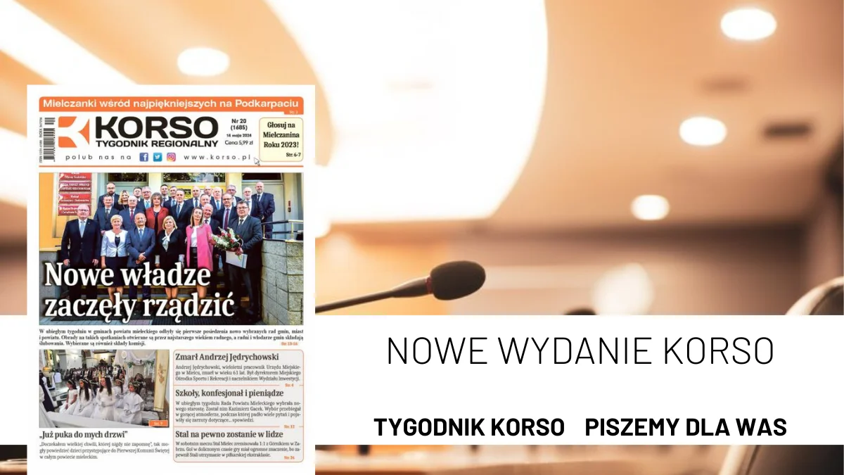 Nowy numer Tygodnika Regionalnego KORSO 20/2024. Sprawdź, o czym piszemy - Zdjęcie główne