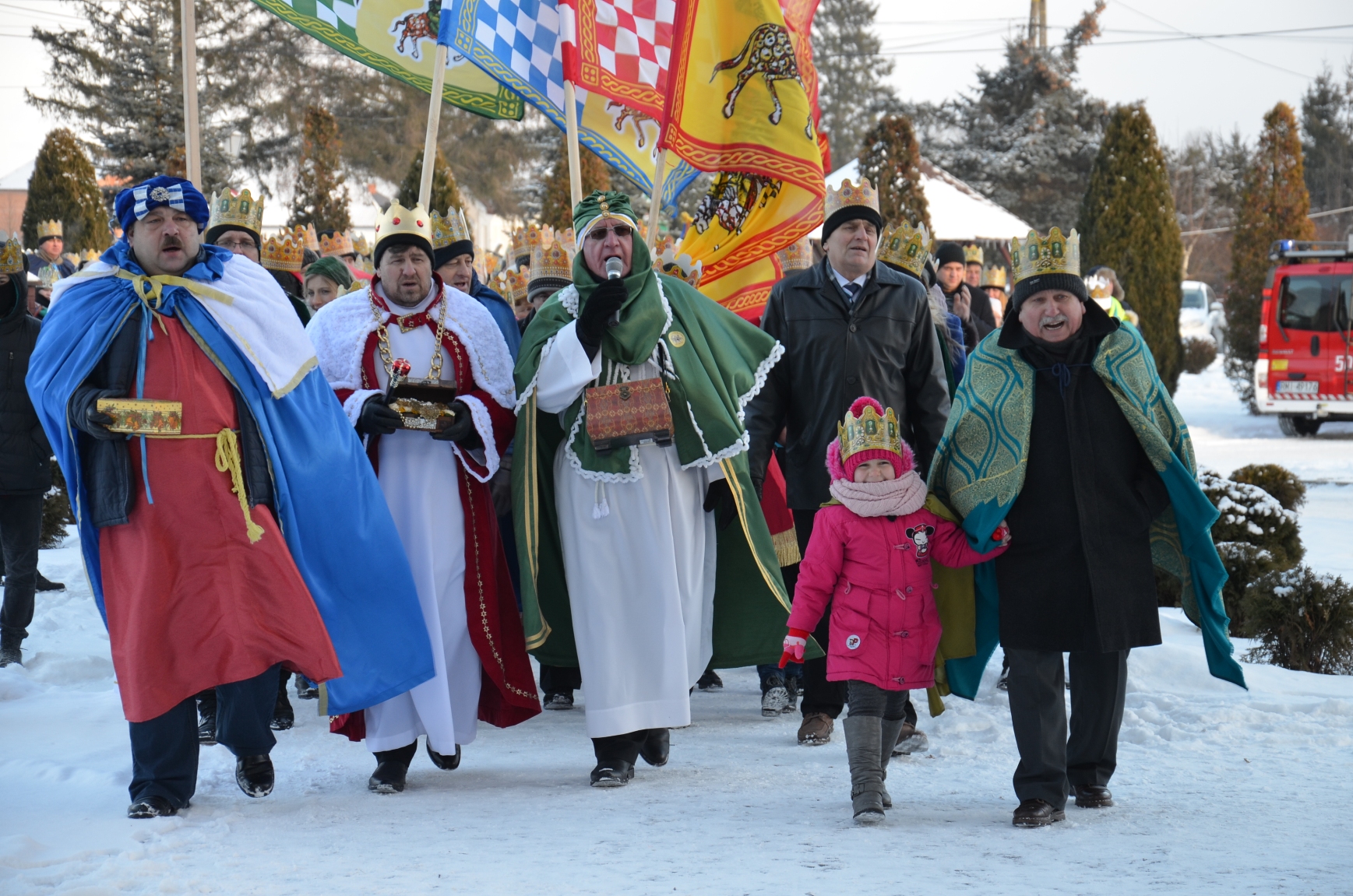 [FOTO, FILMY] Trzej Królowie przybyli do Gawłuszowic - Zdjęcie główne