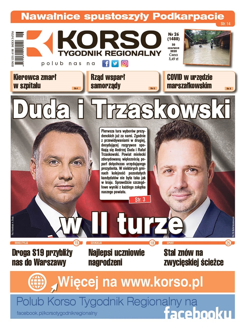 Tygodnik Regionalny KORSO nr 26/2020 - Zdjęcie główne