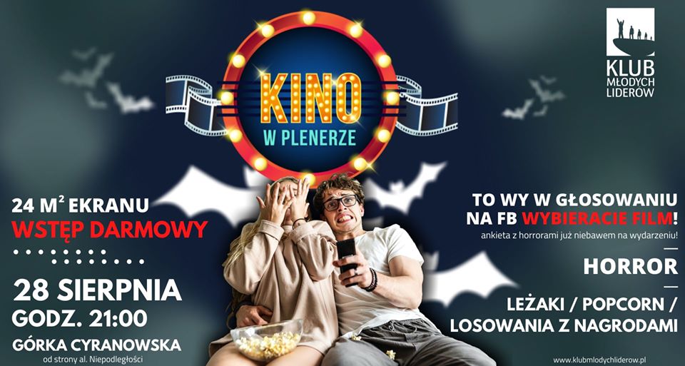 Już niedługo kino plenerowe organizowane przez Klub Młodych Liderów  - Zdjęcie główne