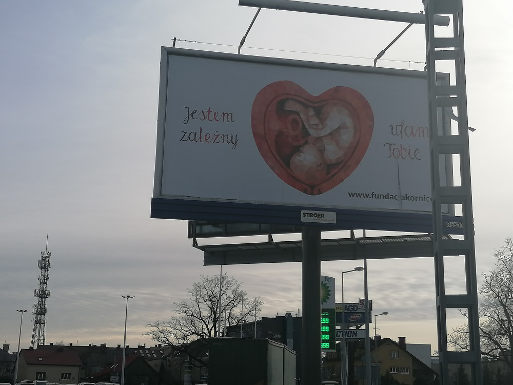 Plakaty prolife pojawiły się w Mielcu - Zdjęcie główne