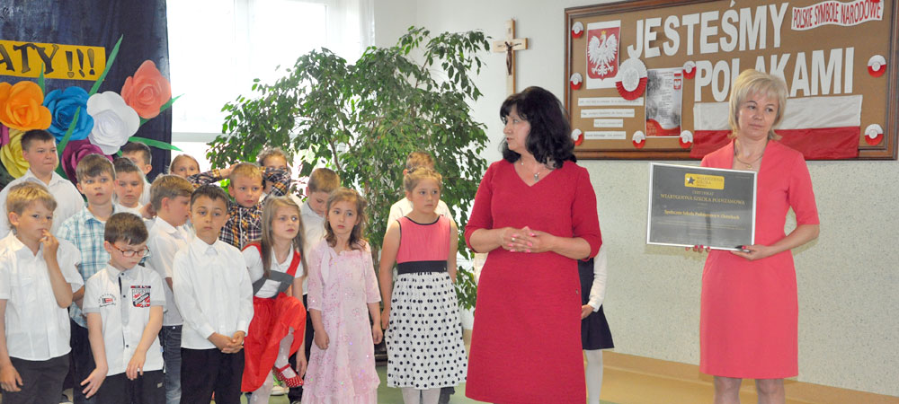 Szkoła w Złotnikach z certyfikatem „Wiarygodna Szkoła”. - Zdjęcie główne