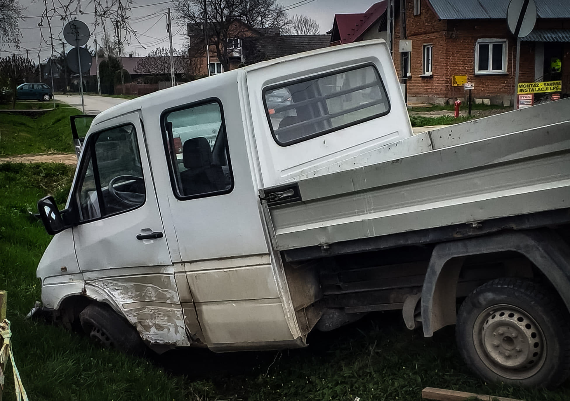 Kolizja w Złotnikach! Uważajcie [FOTO] - Zdjęcie główne