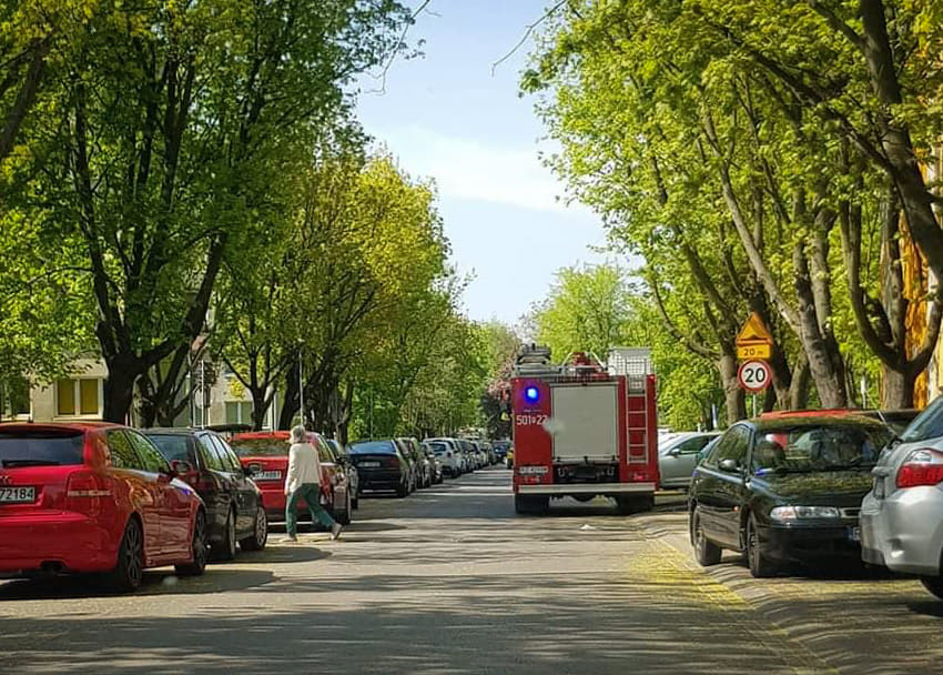 Interwencja strażaków. W mieszkaniu włączył się czujnik czadu - Zdjęcie główne