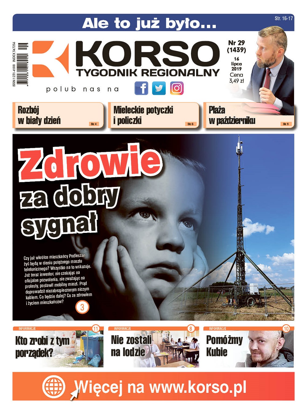 Tygodnik Regionalny Korso nr 29/2019 - Zdjęcie główne