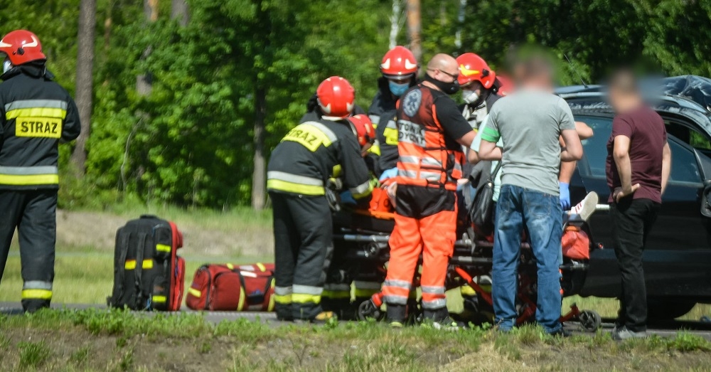 Droga Mielec - Połaniec zablokowana! [FOTO, VIDEO] - Zdjęcie główne