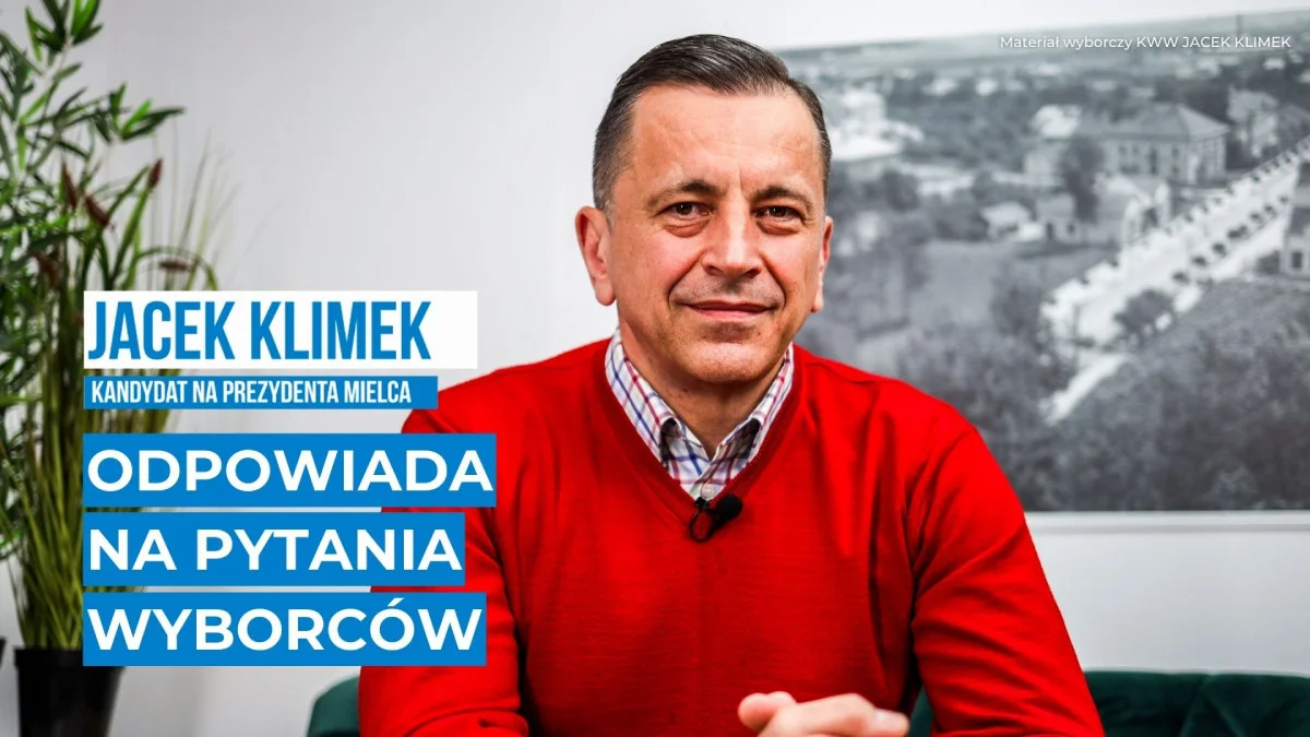 Jacek Klimek odpowiada na pytania wyborców - Zdjęcie główne