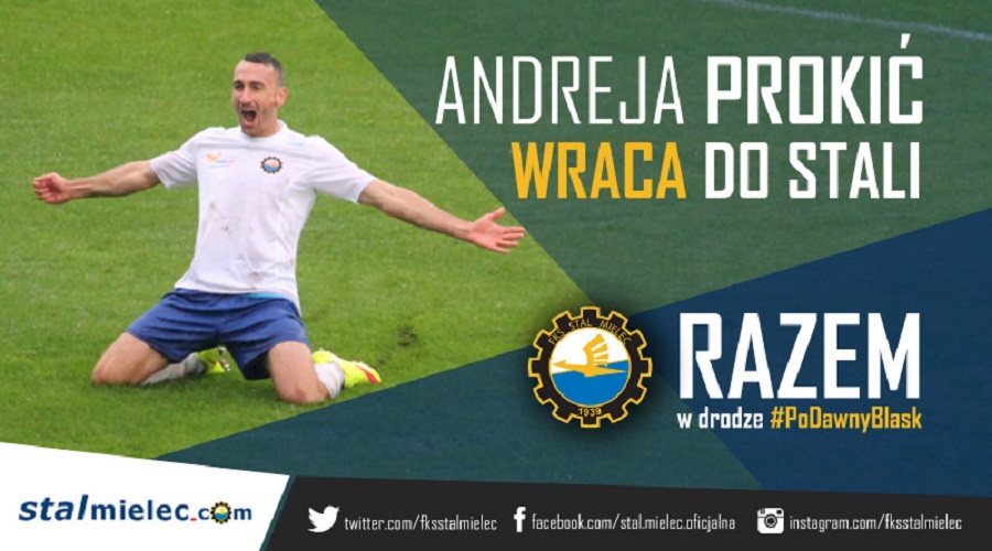 Andreja Prokić wróci do FKS Stal Mielec - Zdjęcie główne