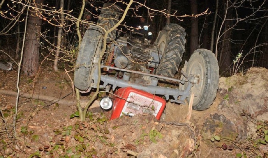 Z PODKARPACIA. Nie żyje mężczyzna przygnieciony przez traktor - Zdjęcie główne