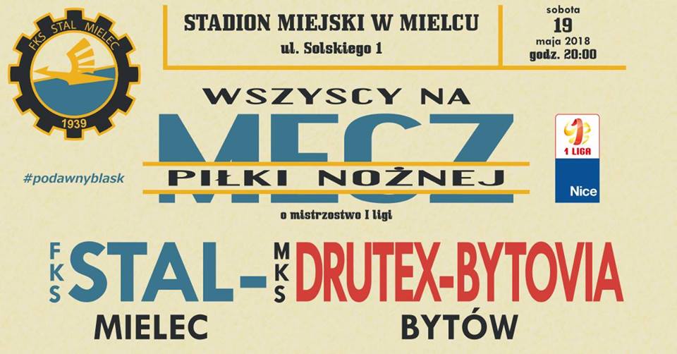 Stal Mielec - Drutex Bytovia w sobotę o 20:00 na stadionie przy Solskiego - Zdjęcie główne