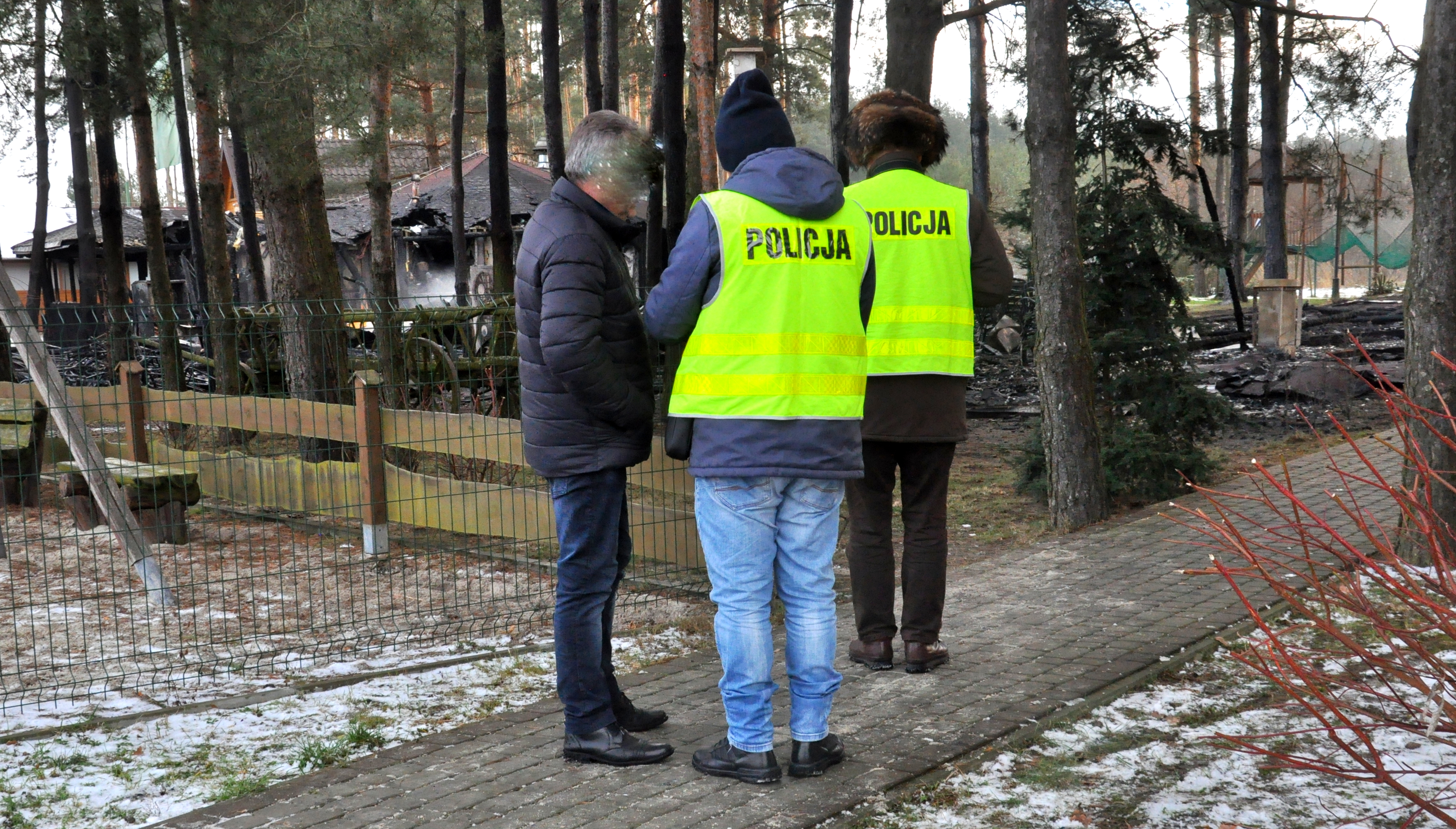 Pożar w Kolorado w Woli Chorzelowskiej. Zostały tylko zgliszcza [zdjęcia] - Zdjęcie główne