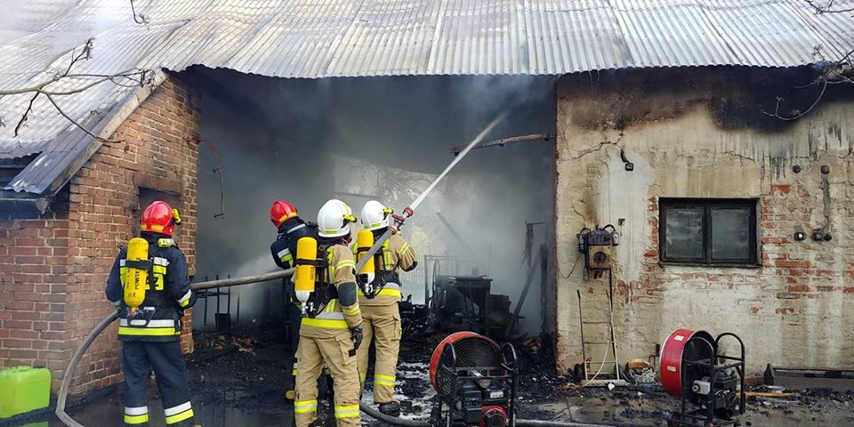 4-godzinna akcja gaśnicza w Padwi Narodowej [FOTO, VIDEO] - Zdjęcie główne