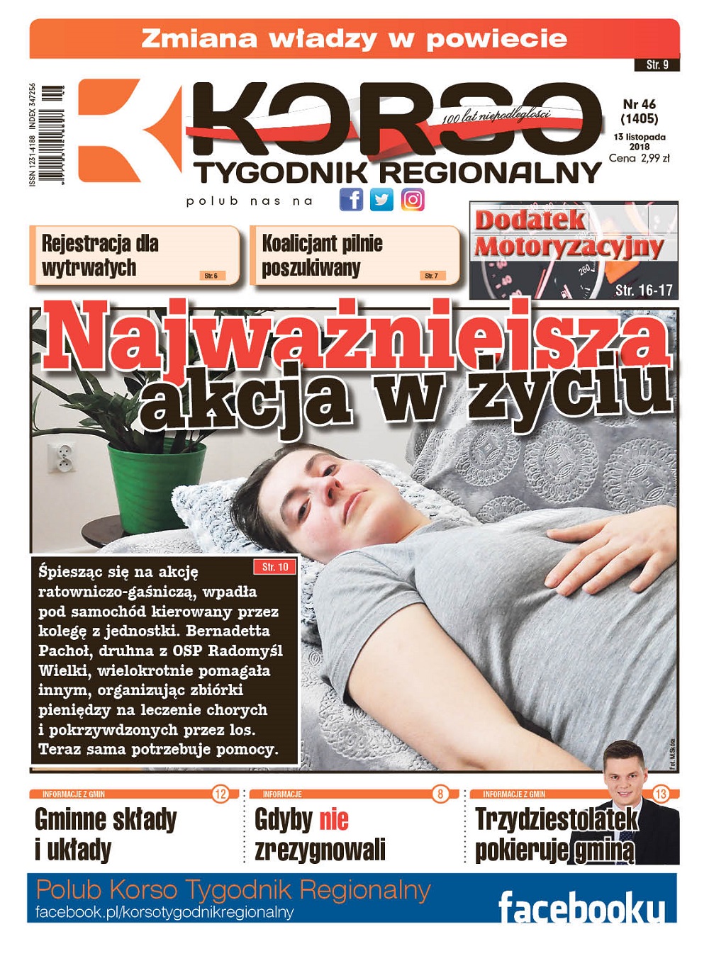 Tygodnik Regionalny Korso nr 46/2018 - Zdjęcie główne