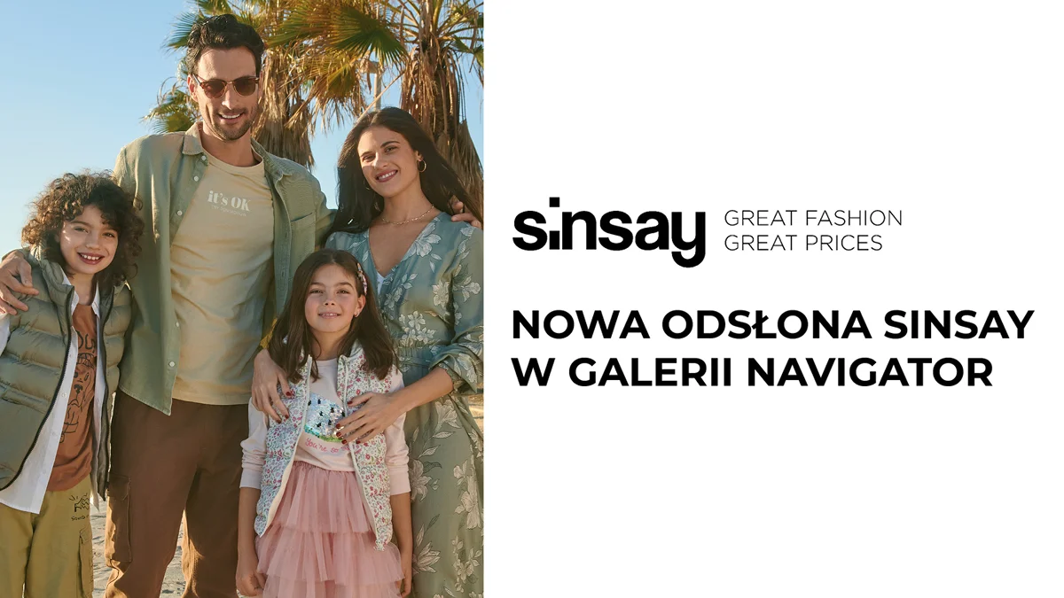 Salon Sinsay w Galerii Navigator prezentuje się w nowej odsłonie - Zdjęcie główne