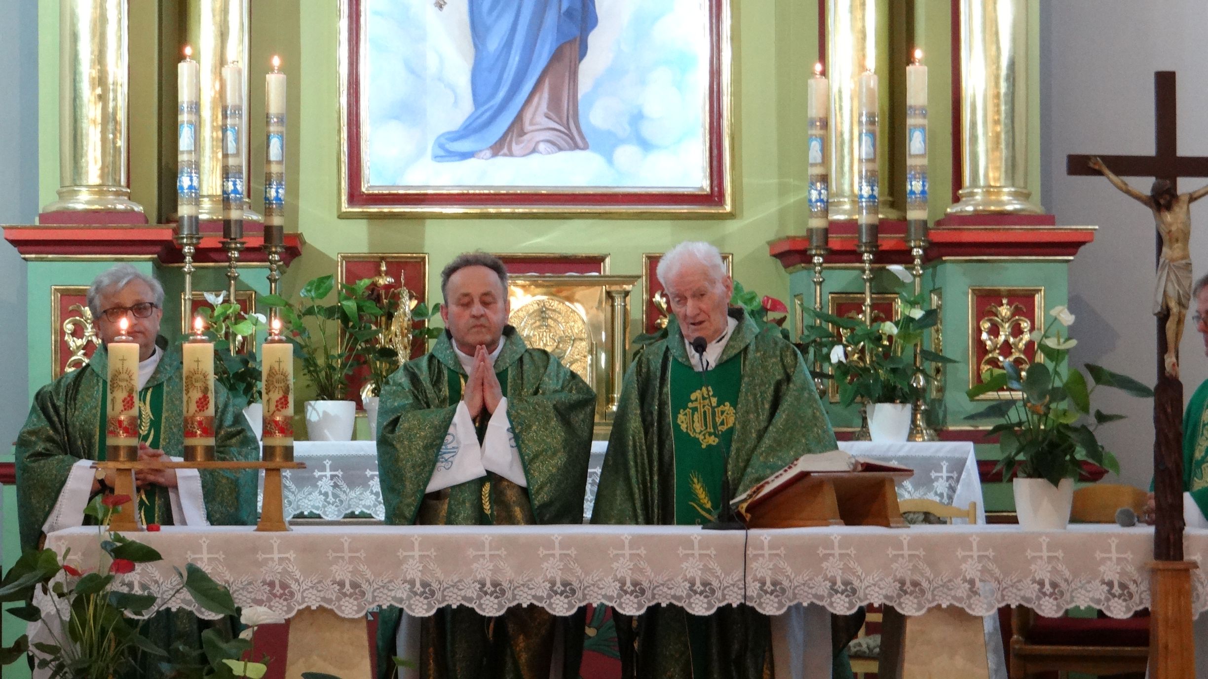 Jubileusz 65-lecia kapłaństwa ks. Franciszka Dziedzica, byłego proboszcza w Tuszowie Narodowym [FOTO] - Zdjęcie główne