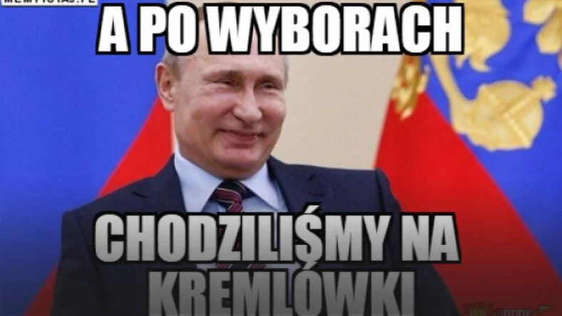 Internet bezlitosny dla Putina