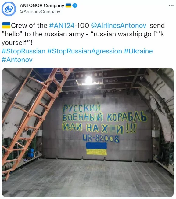 Wiadomość dla Rosjan