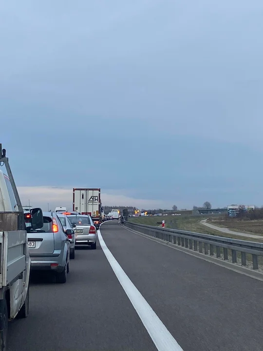 Wypadek na A4 w Łukawcu! 