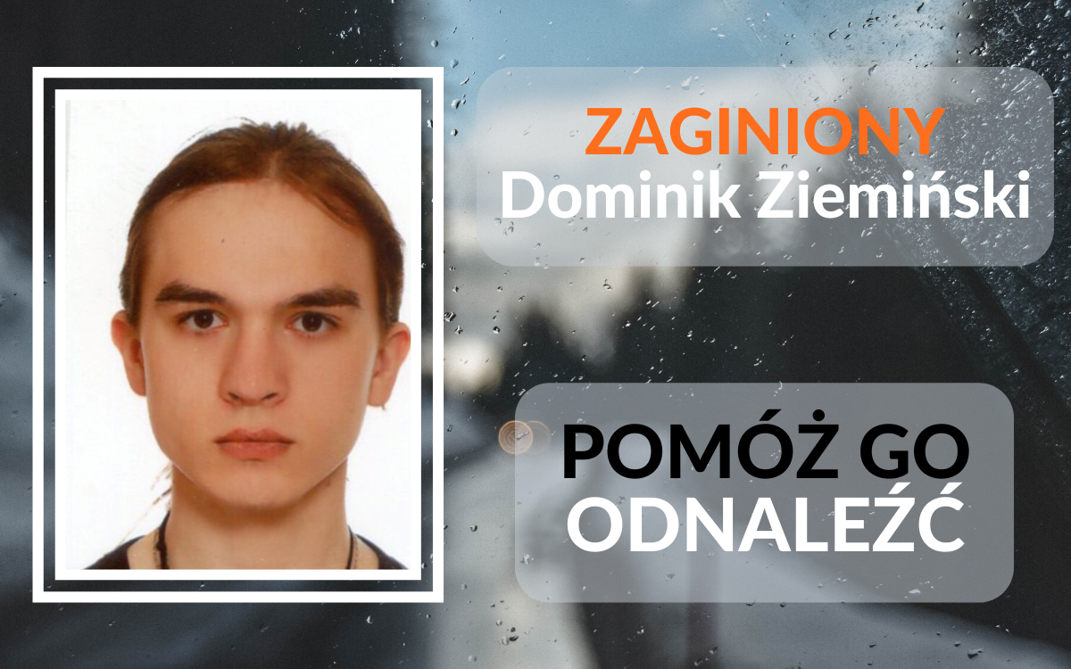 Zaginął 20-latek z POWIATU RZESZOWSKIEGO. Pomóż go odnaleźć [FOTO] - Zdjęcie główne