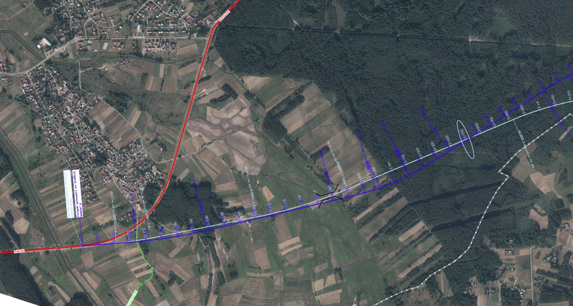 Oto kolejny wariant budowy obwodnicy Nowej Dęby. Zmianę chcieli mieszkańcy [MAPA] - Zdjęcie główne