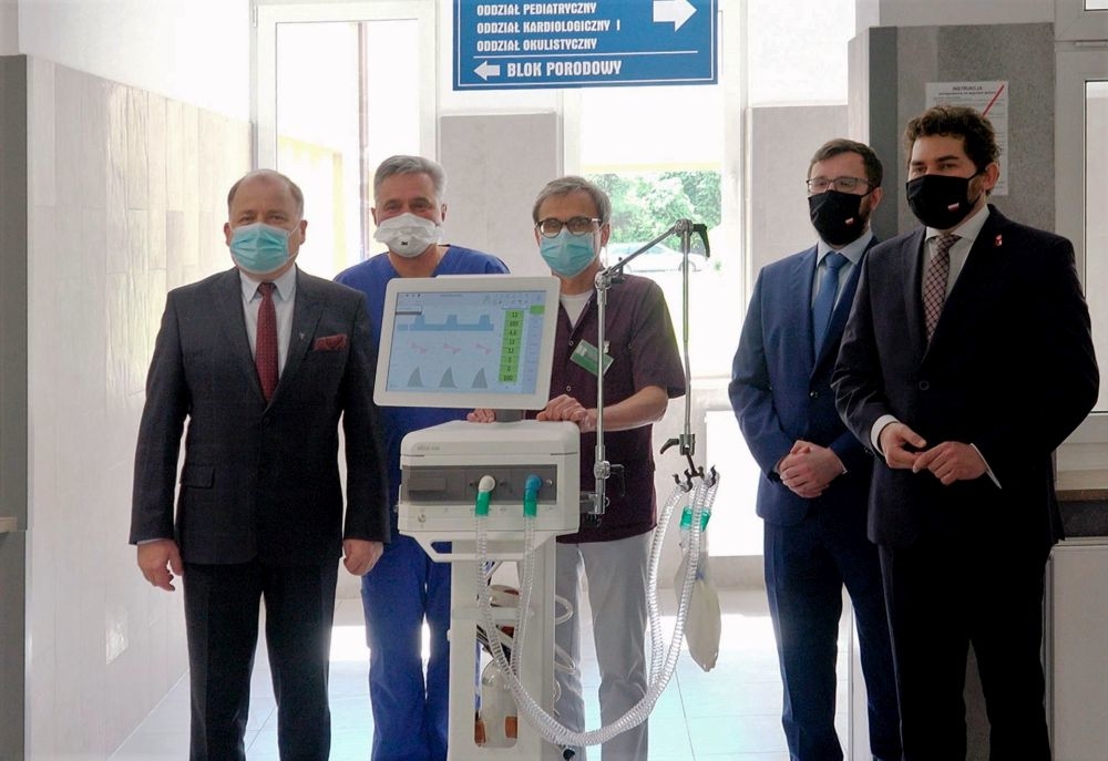 Szpital w Stalowej Woli z nowoczesnym respiratorem - Zdjęcie główne