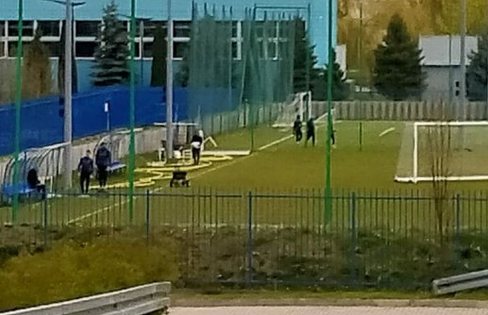 Trening w trakcie pandemii - Zdjęcie główne