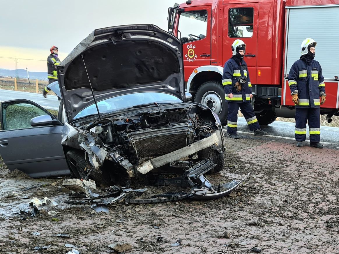 Ślisko na drogach: dwa groźne wypadki! - Zdjęcie główne