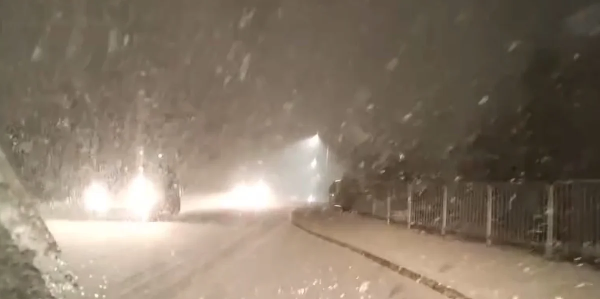 Niż Zoltan. Na Podkarpaciu szaleje wichura! Porywy wiatru do 80 km/h. Śnieżna burza w Sanoku [RADAR ONLINE] - Zdjęcie główne