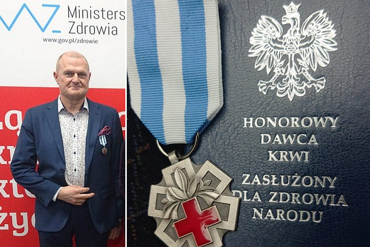 Oddaje krew od 35 lat! Minister zdrowia docenił jego poświęcenie - Zdjęcie główne