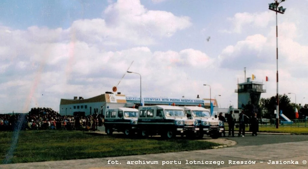2 czerwca 1991 roku Jan Paweł II wylądował na lotnisku Rzeszów-Jasionka.
