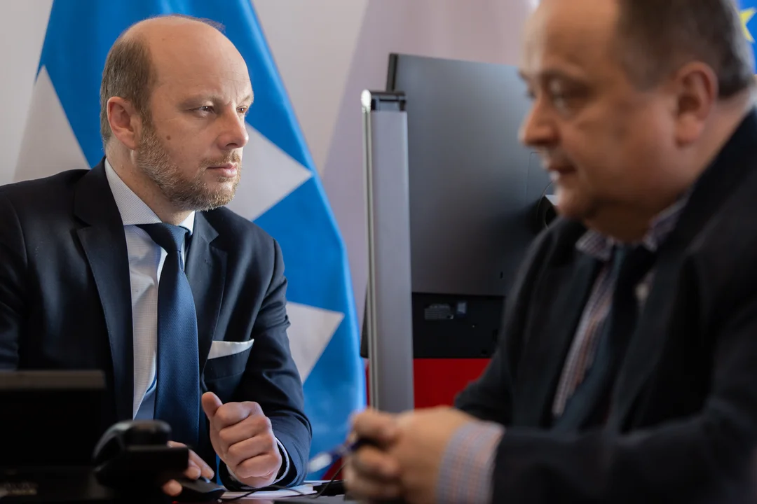 W czwartek w rzeszowskim ratuszu odbyła się telekonferencja z merem Lwowa.