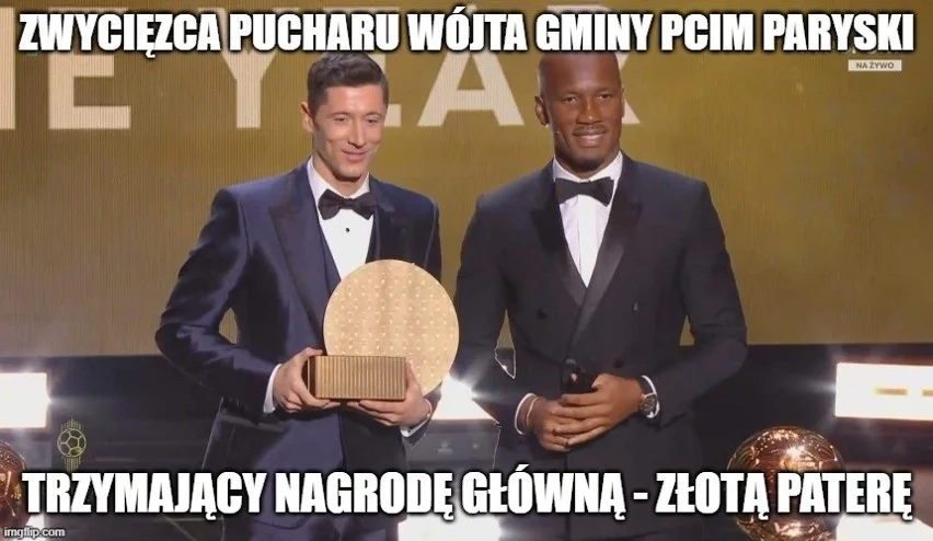 Reasumpcja głosowania, wafle zamiast głównej nagrody. Memy po gali Złotej Piłki [ZDJĘCIA] - Zdjęcie główne