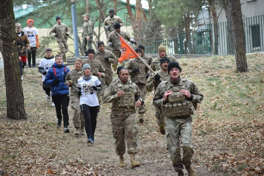 Amerykańscy żołnierze pobiegli "Tropem Wilczym" w Mielcu [ZDJĘCIA] - Zdjęcie główne