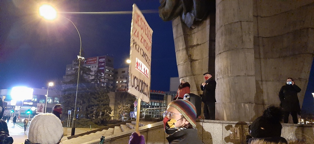 Protest w Dzień Kobiet